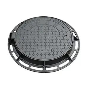 B125 라이트 듀티 레인 스퀘어 주철 배수 맨홀 커버 콘크리트 맨홀 커버 가격 - Product Image 4
