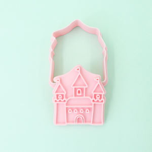 プリンセスシリーズプラスチックビスケット型かわいい3D漫画DIY環境にやさしい2ピースクッキーカッター - Product Image 6