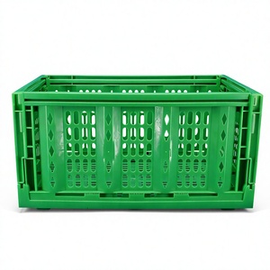 Cesta <span class=keywords><strong>de</strong></span> Almacenamiento Apilable y Plegable para Compras al por Mayor, 100% PE Puro, Grado Alimenticio, Cesta para Cosecha Agrícola, Precio <span class=keywords><strong>de</strong></span> Fábrica - Product Image 4