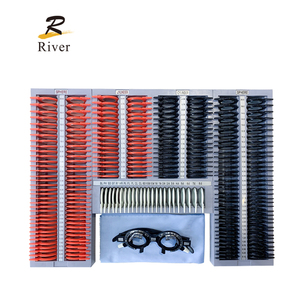 Großhandel Optische Optische Shop Augen prüfbox Opto metrische Versuchs linse Set Box JSC-232P-A Optiker Tragbares Refrakto meter - Product Image 3