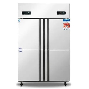 Réfrigérateur de taille standard à double porte, réfrigérateurs côte à côte, congélateur américain RVE, RVF, RVD, réfrigérateur commercial en acier inoxydable - Product Image 2