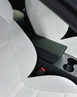 Housses de siège auto en cuir sur mesure pour Tesla New Model Y Juniper 2025 2026 – Housses de coussin avant et arrière pour voiture, accessoire