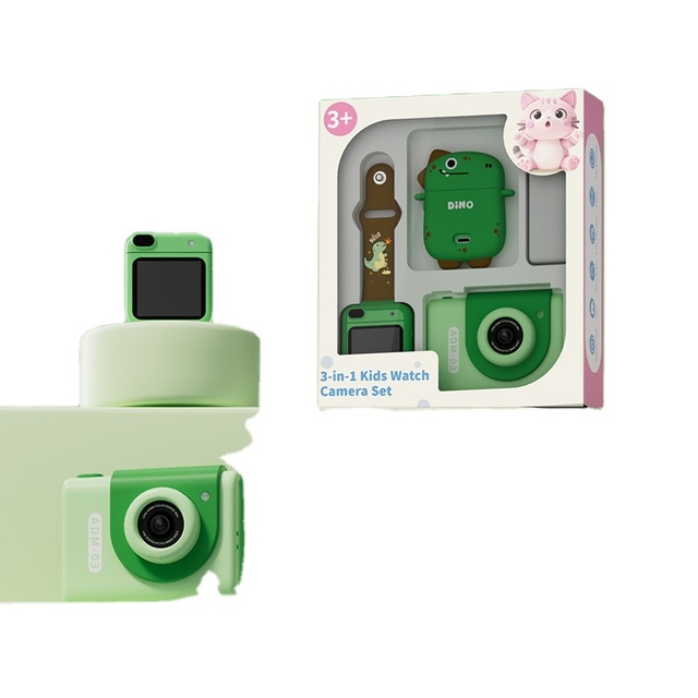 Children Selfie Camera Watch 1.54" IPS Display 120 Wide Angle Lens CMOS Photo/Video Recording Smart Toy for Kids OEM ODM