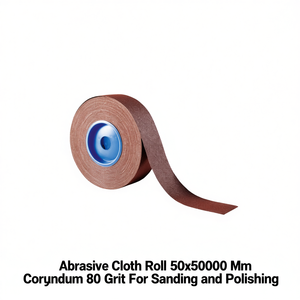 TTAKE <b>Abrasive</b> Cloth Roll 50x50000 Mm Corundum 80 Grit For Sanding And Polishing - Product Image 2