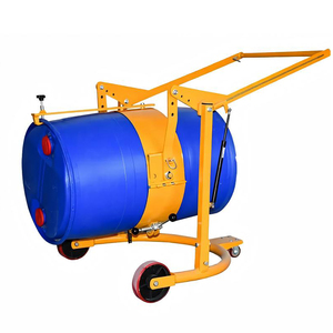 Stainless Steel Hydraulic Hand Operated <b>Oil</b> <b>Drum</b> Lifter Pallet Truck Manual Carrier Warehouse Material Handling Equipment - Product Image 5
