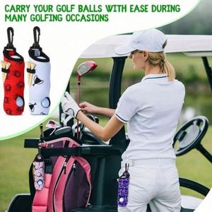 Bolsa Porta Pelotas de Golf Colorida con Capacidad para 3 Pelotas, Bolsa de Accesorios de Golf con Clip, Regalo Divertido para Golfistas, Torneos y Tees - Product Image 6