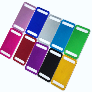 Tùy Chỉnh Dập Nhôm Anodized Trống Pet ID Thẻ Vòng Kim Loại Con Chó Thẻ Với Khắc Dịch Vụ - Product Image 4
