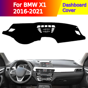 Copertura Protettiva per Cruscotto Auto, Adatta per <span class=keywords><strong>BMW</strong></span> <span class=keywords><strong>X1</strong></span> 2016-2021, <span class=keywords><strong>Accessori</strong></span> per Modifiche Interne, Tappetino Parasole - Product Image 1