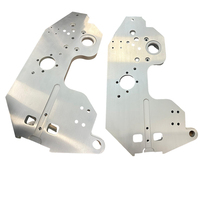 Piezas de Acero Inoxidable y Aluminio Mecanizadas por CNC de Precisión de 0.01 mm, 3/4/5 Ejes, Personalizadas OEM/ODM, para Mecanizado de Placas Personalizadas