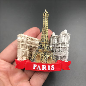 Wholesale Custom Logo 3D Resin Tourism Souvenirs City Custom Refrigerator Sticker Souvenir Home Decoration Resin <strong>Fridge</strong> <strong>Magnet</strong> - Product Image 3