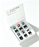 Étiquettes autocollantes durables en vinyle imprimées sur mesure pour flacons de laboratoire, de recherche, de petits flacons de peptides et de médicaments