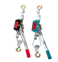 Tendeur multifonctionnel à double crochet, tendeur de câble en acier de type cliquet, tendeur manuel de traction pour travaux électriques