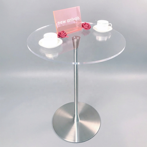 Set Rak Kue Akrilik Modern 3-Piece Baru untuk Meja <span class=keywords><strong>Dessert</strong></span>, Cupcake, Pastry, dan Permen, Mudah Dirakit - Product Image 3