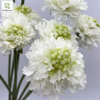 Kualitas Tinggi Buatan Sutra Bunga Aster Chervil Semprot Scabiosa untuk Rumah Pesta Pernikahan Dekorasi Meja Pusat Piece