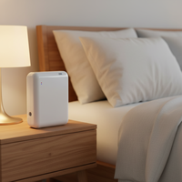 Mini diffuseur d'arômes intelligent contrôlé, sans eau, à huile essentielle, alimenté par batterie, purificateur d'air domestique, diffuseur d'arômes
