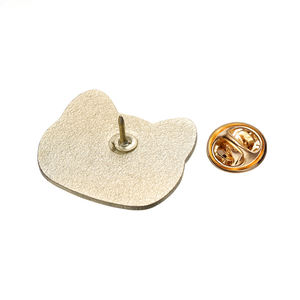 Pin Enamel Hewan Kartun Kucing Lucu, Bros Kucing Alien Hitam Custom, Badge Kerah, Pin Topi Logam Grosir - Product Image 6