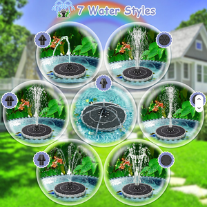 <span class=keywords><strong>Pompe</strong></span> à eau <span class=keywords><strong>solaire</strong></span> RVB colorée 3,5W <span class=keywords><strong>avec</strong></span> panneau MONO et <span class=keywords><strong>batterie</strong></span> de secours rechargeable pour <span class=keywords><strong>fontaine</strong></span> d'oiseaux, piscine et décoration LED - Product Image 4