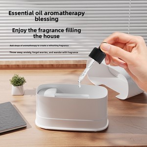 New 160ml USB Household Humidifier Essential Oil Scent <b>Diffuser</b> <b>LED</b> Night Light Custom Sleep Ultrasonic Aroma <b>Diffuser</b> - Product Image 3
