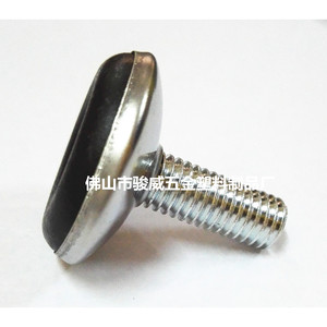 Furniture <b>Leg</b> M8x20 28mm Diameter <b>Chrome</b> Stainless Steel Adjustable Foot Chair Accessory - Product Image 3