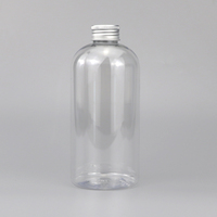 Bouteilles de boissons en plastique PET personnalisées avec bouchon à vis, personnalisables pour jus de fruits, eau minérale, boissons, lait, soda, boissons gazeuses
