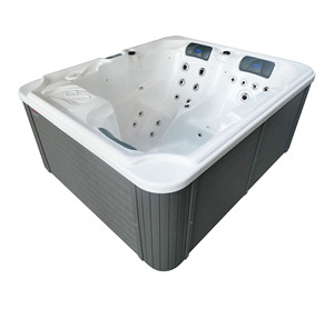 Bañera de Hidromasaje para <span class=keywords><strong>Spa</strong></span>, Jacuzzi para 3 Personas, <span class=keywords><strong>Spa</strong></span> Exterior con Sistema Balboa Gecko o JOYONWAY - Product Image 2