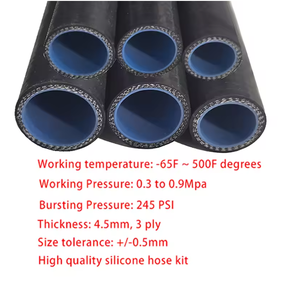 Kit tubo radiatore in Silicone per MAZDA <span class=keywords><strong>MIATA</strong></span> MX5 1.8L 94-97 rosso/blu/nero supporti motore - Product Image 2