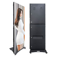 Écran Totem LED Portable AOYI - Écran d'Affichage Pliable à Haute Luminosité avec Technologie COB et GOB pour Événements