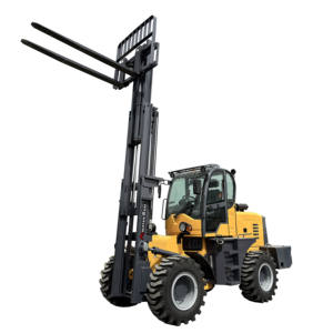 4 טון כונן גלגל שטח קשה מלגזה חקלאית מחוץ לכביש 4 טון 4 x4 טון דיזל מלגזה משאית - Product Image 4