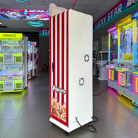 Machine à Popcorn Automatique Robuste à Nettoyage Automatique, Fabrication Directe Usine, Service OEM, Paiement Intelligent, Chauffage Électrique
