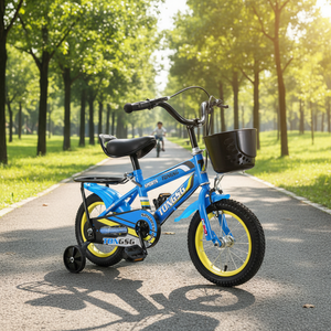 Vélo Porteur Enfant, <span class=keywords><strong>Draisienne</strong></span> Enfant et Vélo pour Fillette 12 <span class=keywords><strong>14</strong></span> 16 18 <span class=keywords><strong>Pouces</strong></span> avec Panier et Roues d'Apprentissage - Product Image 5