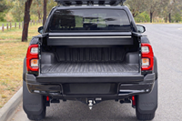 Couverture de benne rigide rétractable électrique en aluminium durable avec verrouillage, 4x4, directement de l'usine, pour Ford, Toyota Hilux Revo GR Sport, Nissan, Jac