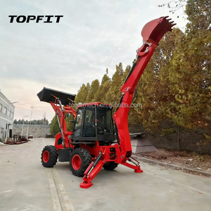 Chargeuse-pelleteuse TOPFIT 6 tonnes, moteur diesel 76 kW, capacité de la benne 1,3 m³, boîte de vitesses et roulements haute performance, garantie 1 an - Product Image 1