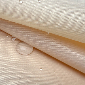 Tissu Oxford en polyester Ripstop 210D imperméable, enduit PU 2000 mm, 150D 120 g/m² extensible pour tentes, 100 % polyester, prix usine - Product Image 1