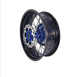 Ruedas Supermoto MIANA de Alta Calidad de 17 Pulgadas, Sin Cámara, Anodizadas, para Motocicletas <span class=keywords><strong>EXC</strong></span> SXF, Aleación de Aluminio, Certificación DOT - Product Image 6