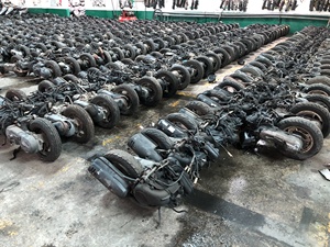 ใช้เครื่องยนต์ชุดกับท่อไอเสียและล้อหลังขายส่งจากไต้หวัน - Product Image 3