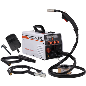 Penjualan pabrik mesin las Mig <span class=keywords><strong>Gas</strong></span> dan tanpa <span class=keywords><strong>Gas</strong></span> IGBT MIG mesin las Inverter 600 mesin las 110v 220v - Product Image 1