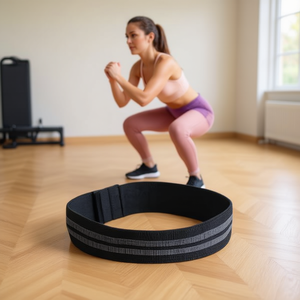 Bandes d'exercice noires taille S, outil d'entraînement aux squats - Product Image 2