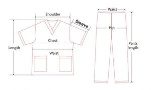 Fashionable White Knitted Breathable Hospital Nurse <b>Set</b> Scrubs Uniforms <b>Sets</b> Men - Product Image 6