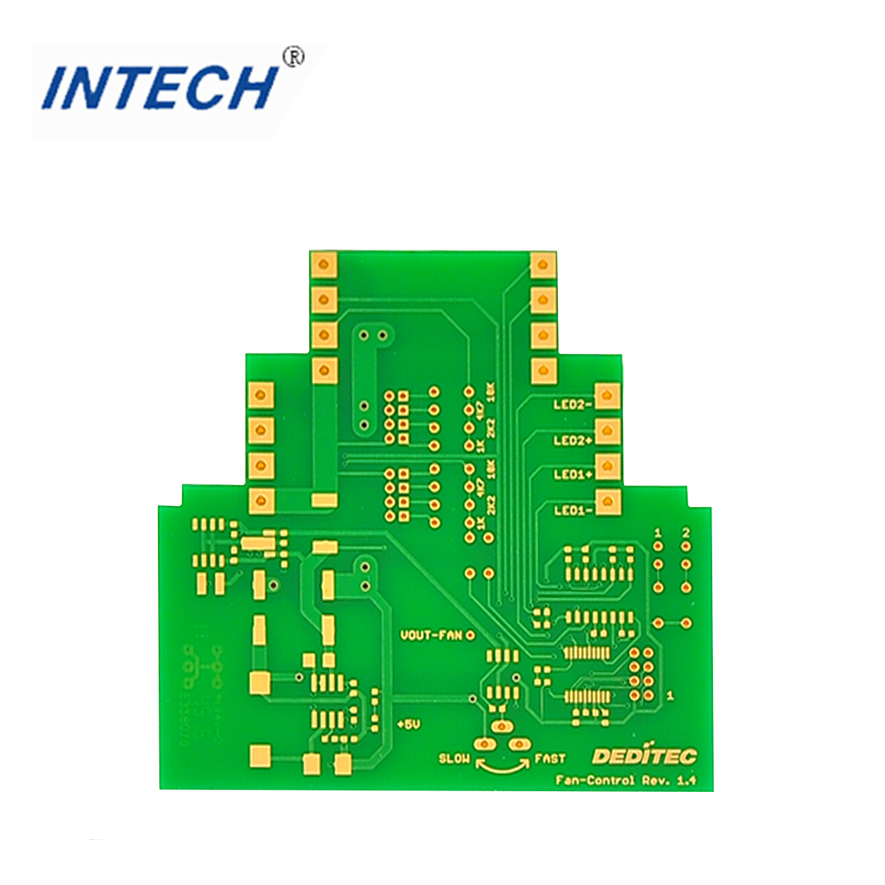 Rogers 5880 1.6mm électronique pcb et l'assemblage de circuits