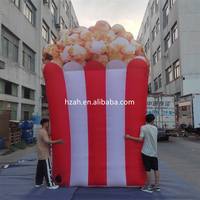 Stand à popcorn gonflable promotionnel personnalisé pour la publicité