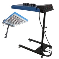 T-shirts 220v, machine de séchage de flash de sérigraphie automatique, unité de traitement pour le processus de sérigraphie avec capteur