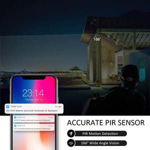 Panel solar al aire libre con batería cámara en la nube 1080P PIR detección <span class=keywords><strong>de</strong></span> movimiento seguridad para el hogar inalámbrica <span class=keywords><strong>Wi</strong></span> - Product Image 5