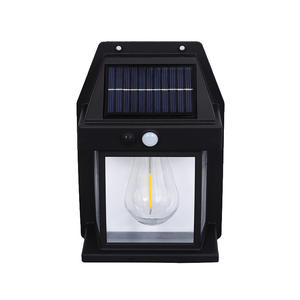 Lámpara LED Solar de Tungsteno para Exteriores, Impermeable IP65, Lámpara de Pared con Inducción Inteligente de CC para Iluminación Nocturna de Jardín y Patio - Product Image 6
