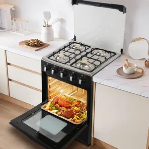 Oem Hot Selling 32l Vier Lagen Bakmachine Elektrische Oven Broodrooster Huishoudelijke Oven