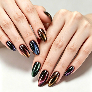 HEMA Free 5D Galaxy Cat Eye Gel <b>Nails</b> Polish High Quality <b>Nail</b> Polish <b>Set</b> for Salon DIY Gel Polish Custom KG Wholesale - Product Image 2
