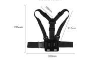Zmhoshi — harnais de poitrine ajustable, sangle pour GoPro HD Hero 7 6 5 4 3 SJ4000 SJ5000, accessoires de caméra de Sport