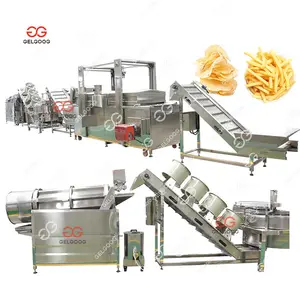 Mesin pemprosesan kentang Irlandia, jalur pengolahan kentang beku industri