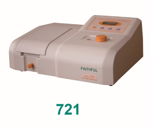 저렴한 가격 제조업체 721 가시광선 단일 빔 적외선 분광광도계 - Product Image 1