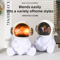 Nouvel humidificateur à nano-brume 2025, silencieux et efficace, portable TYPE-C, design astronaute mignon pour chambre d'enfant, diffuseur d'arômes