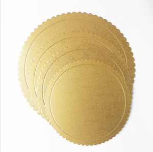 Оптовая продажа, золотые доски для тортов, 12, 10 дюймов, круглые доски для тортов - Product Image 2